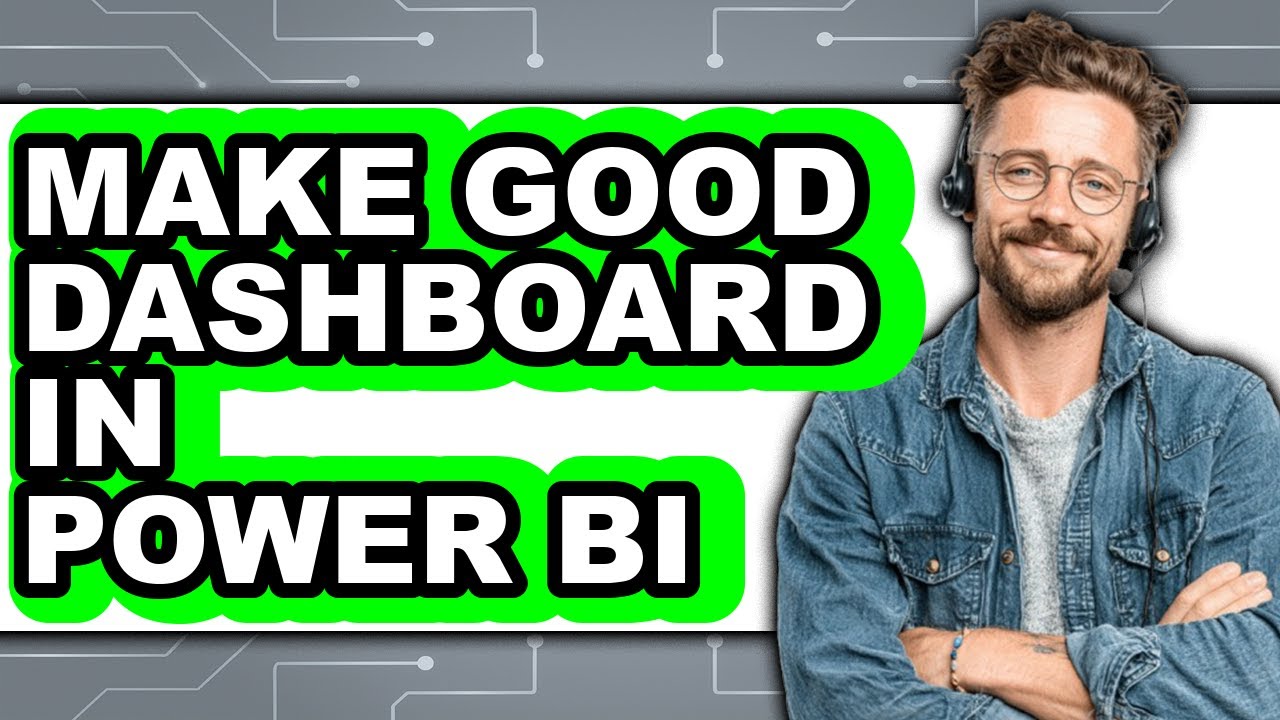 How to Make Good Dashboard in Power Bi - Step by Step - YouTube