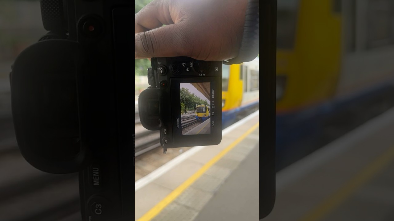 Moving train POV shots 