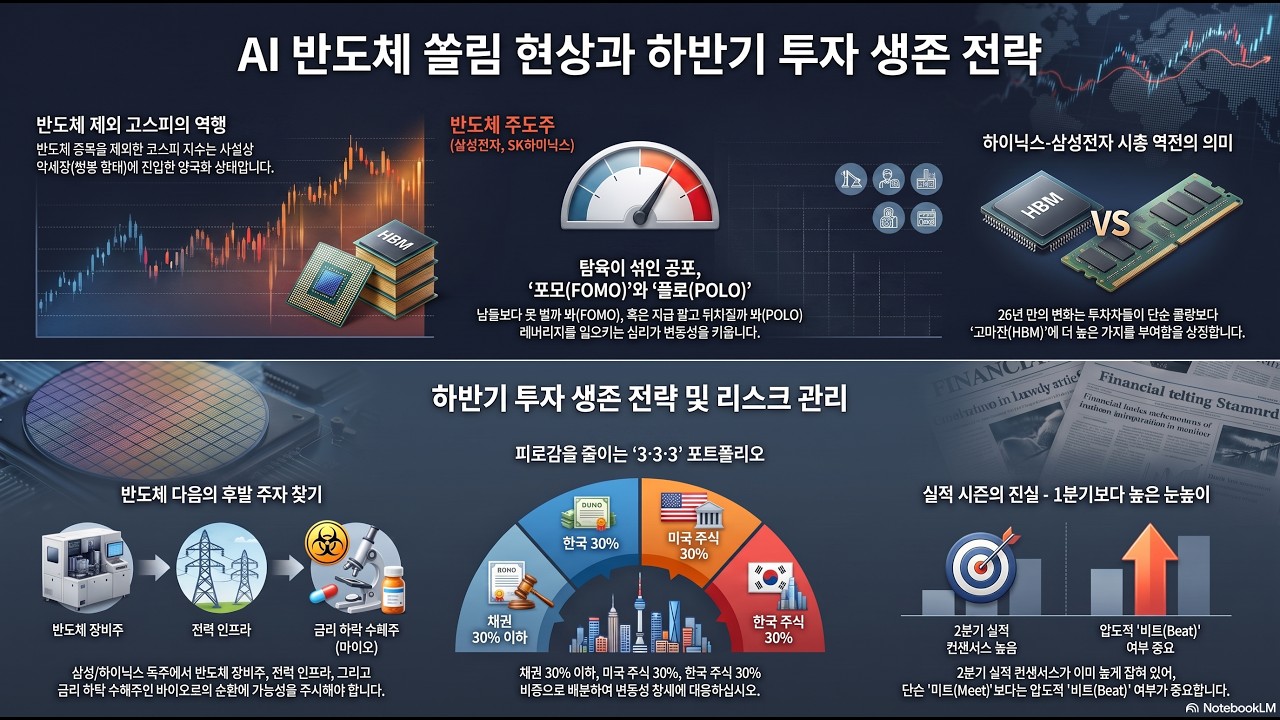 [3프로TV 여의도인사이트] 탐욕의 레버리지가 만든 변동성 장세, 2026 하반기 생존을 위한 포트폴리오 전략#포트폴리오 #HBM #AI인프라#포모(FOMO)