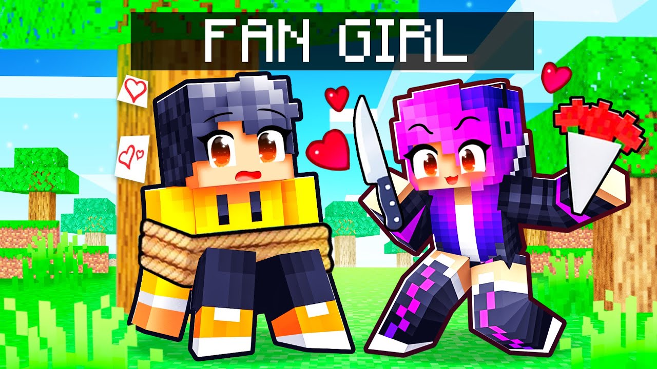 EINGESPERRT mit VERRÜCKTEM FAN GIRL in Minecraft!
