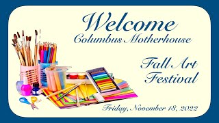 Fall Art Festival ~ Columbus Motherhouse - November 18, 2022