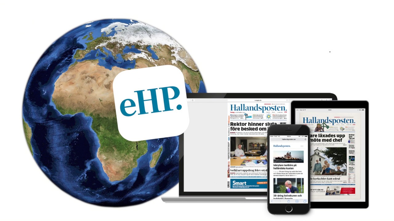 Hallandsposten – Skapa konto och läs eHP