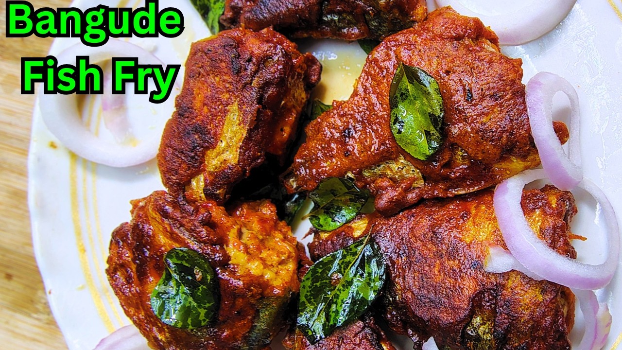 Bangude Fish Fry | Authentic Mangalore Style Recipe