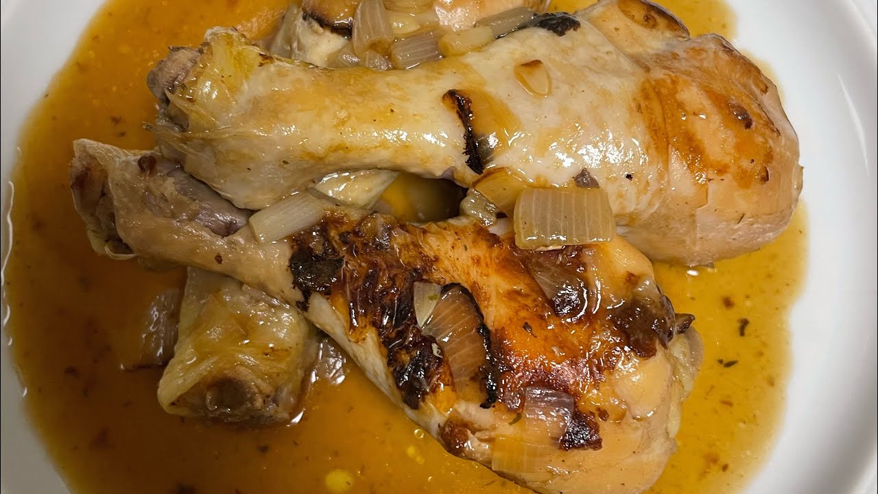 Poulet aux échalotes