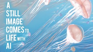 The Great Migration of Jellyfish – A Still Image Comes to Life with AI
