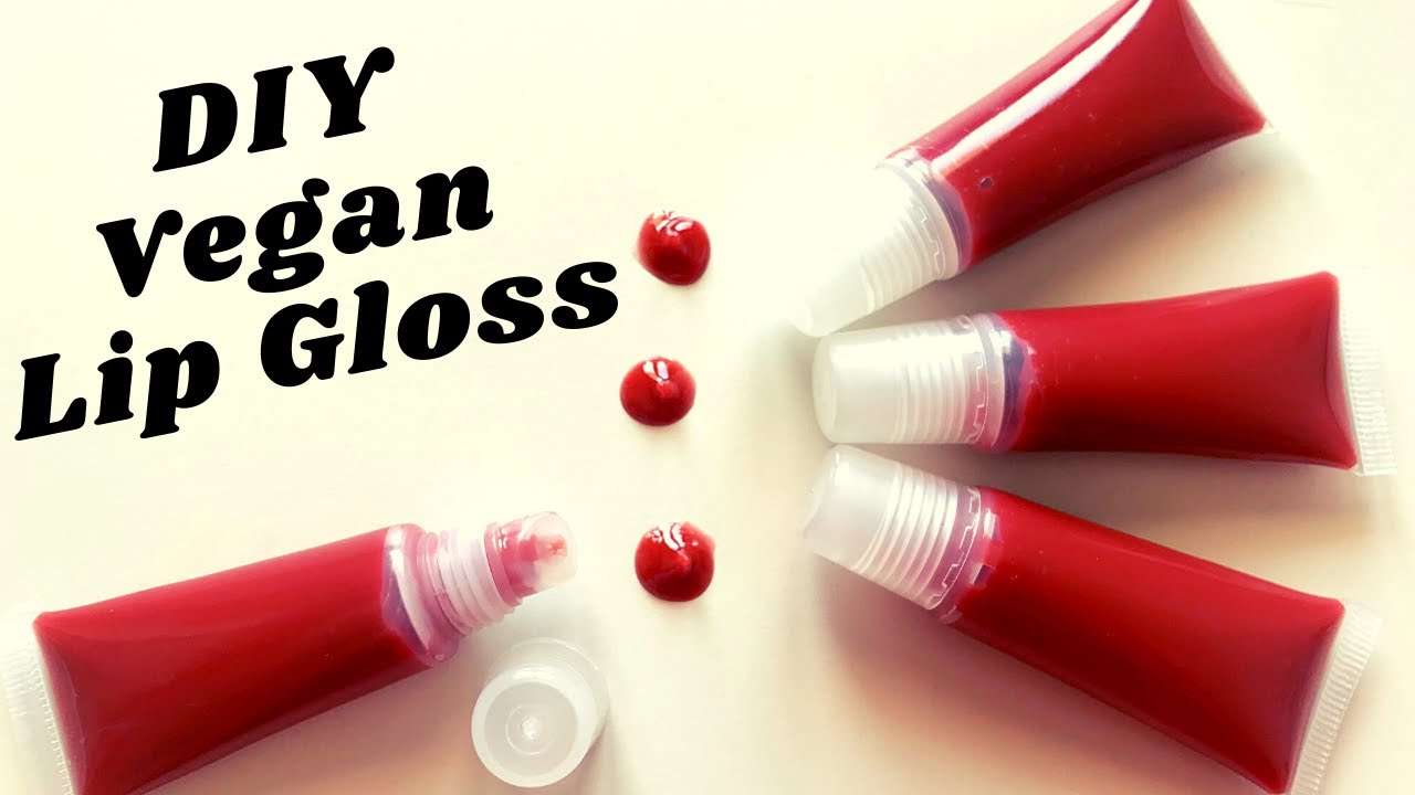 DIY Vegan Lip Gloss