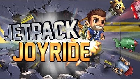 Jetpack Joyride (Gold plated shark head jetpack)