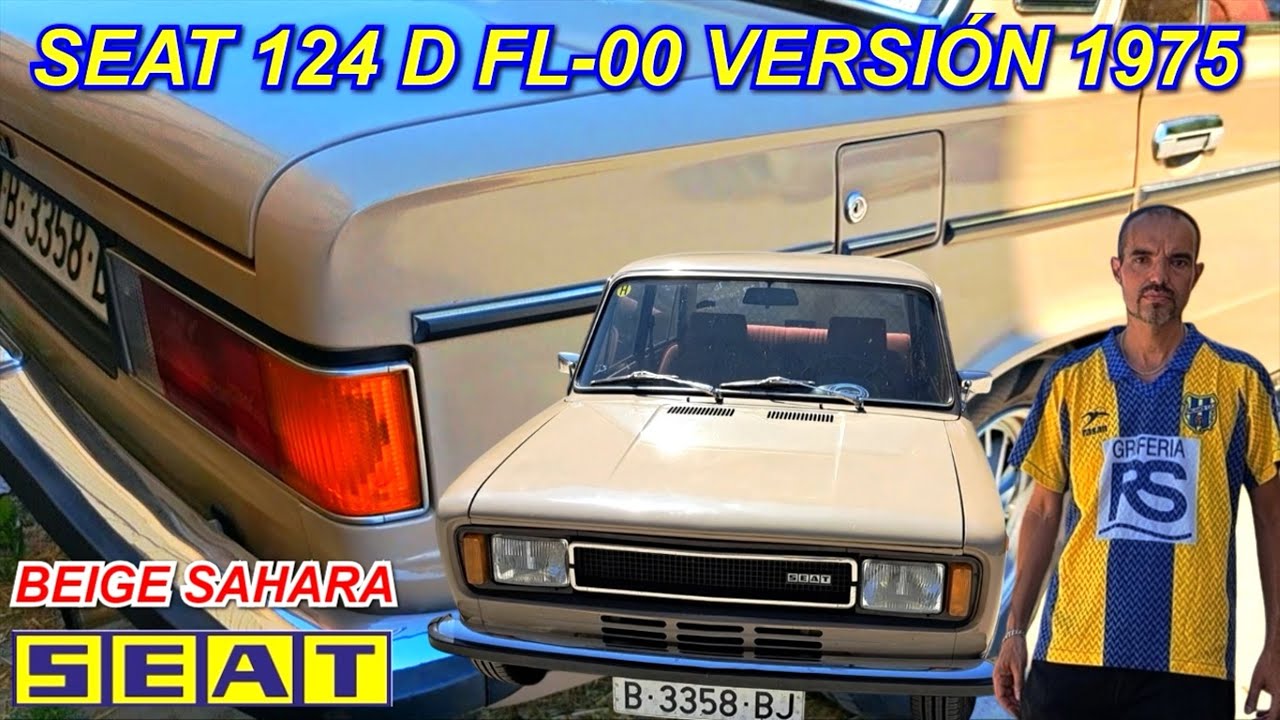 ⛽Seat 124 D Versión 75 FL-00 Beige Sahara. Fabricado en Zona Franca. 