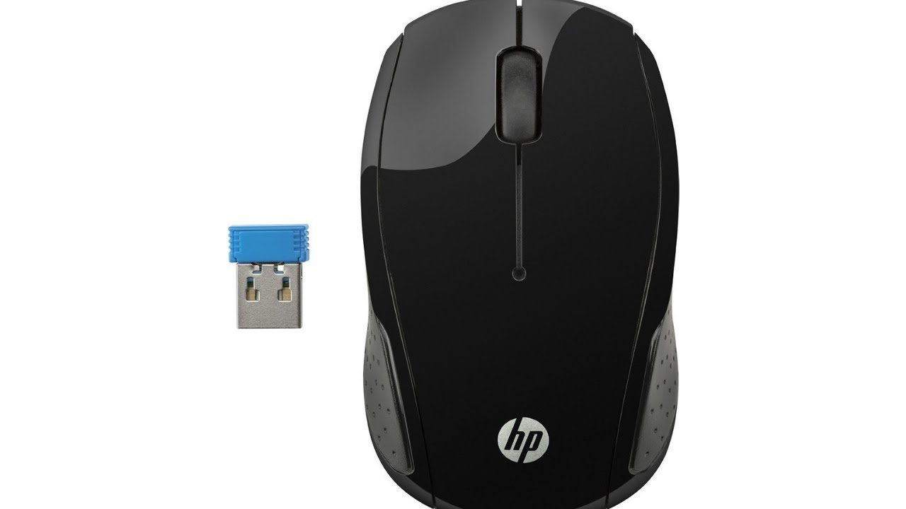 HP 200 Wireless Mouse Black