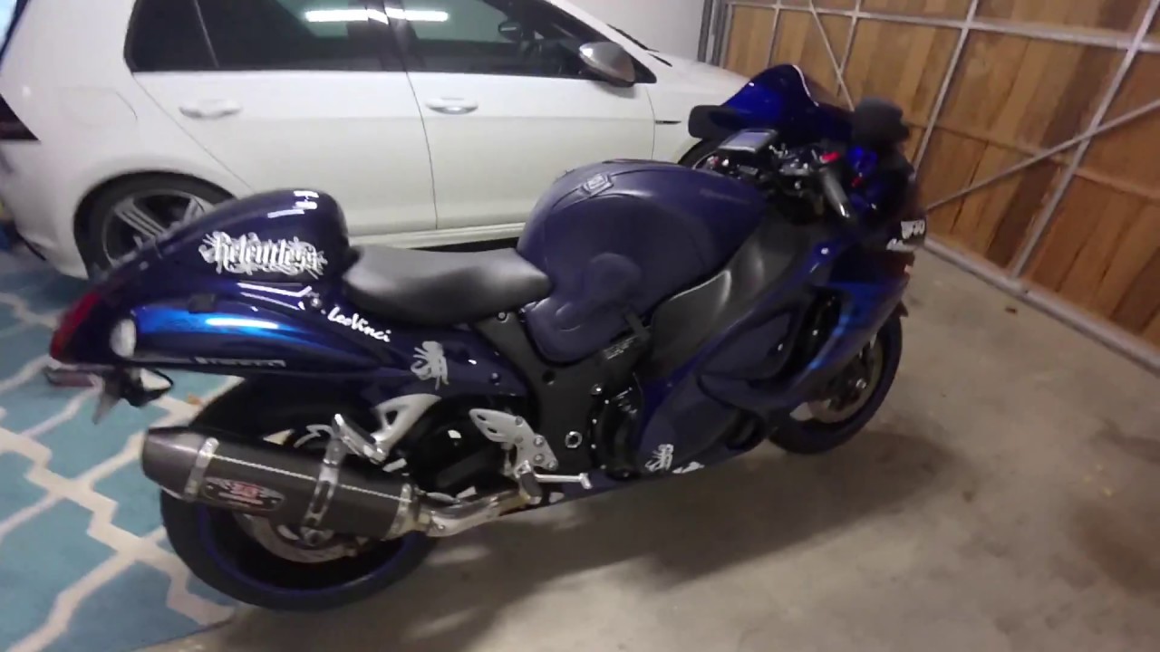 Hayabusa Power commander and quick shift complete install YouTube