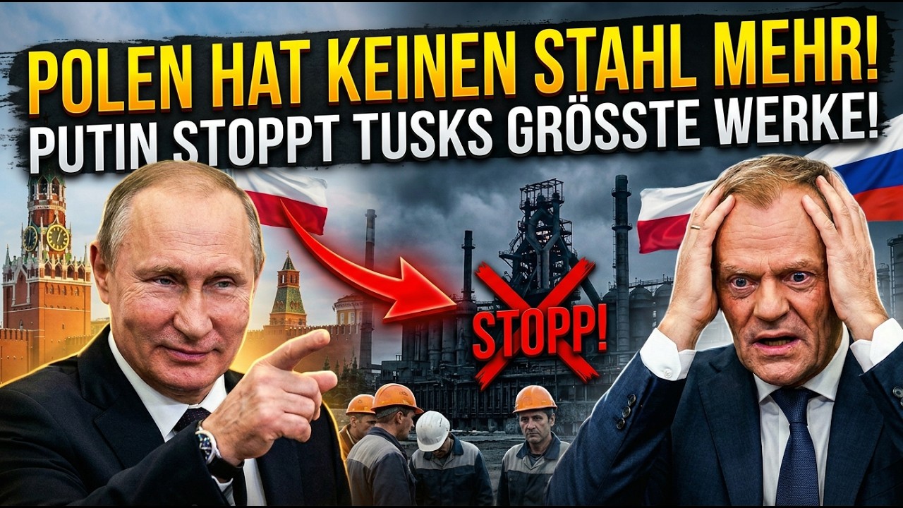 Putin stoppt Polens Stahl! Ein einziges russisches Material legt Europas Industrie lahm!
