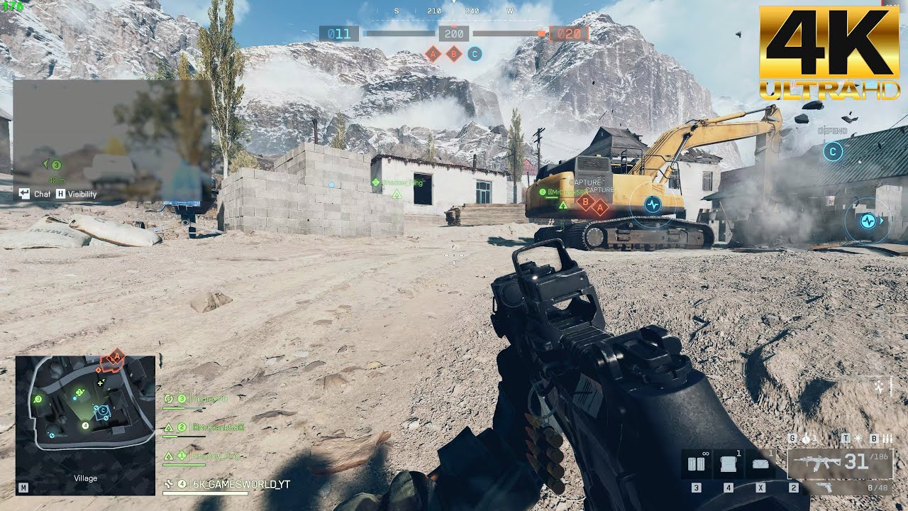 Battlefield 6 King Of The Hill Multiplayer Gameplay 4K60FPS - YouTube