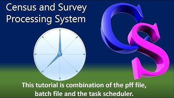 Use the Batch file to Download the data from the CSWeb Server and Export into the STATA format