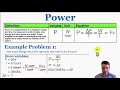 Understanding Power in Physics