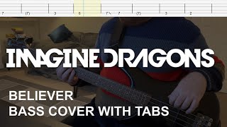 Imagine Dragons - Believer (Bass Cover with Tabs) Resimi