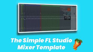 The SUPER SIMPLE Producer Mixing Template || FL Studio 20