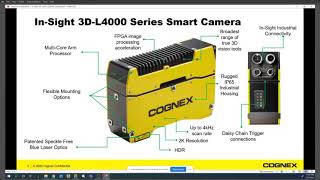 Cognex In-Sight 3D-L4000 Product Launch
