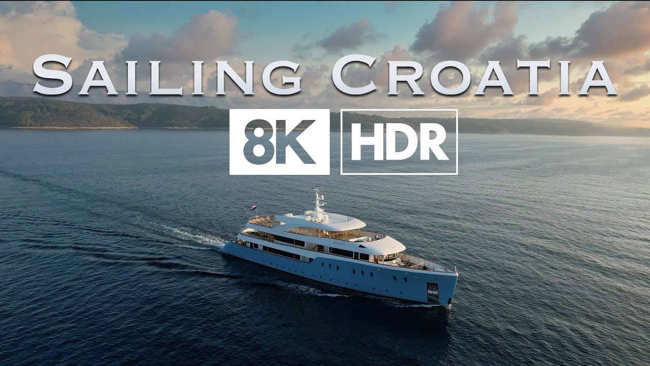 ⁣Sailing Croatia 8K HDR (Part.2)