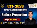 Cet 2026 Maths Class|अनुपात&समानुपात |Cet Online Class 2026|Cet 12TH Level 2026 |Cet Live Class 2026