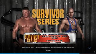 WWE 2K26 - BROCK LESNAR VS KURT ANGLE || EXTREME RULES MATCH || PS5 PRO 4K60 ||