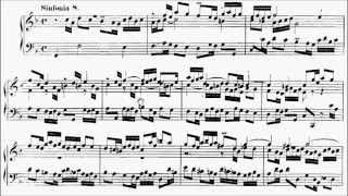 AMEB Piano Series 17 Grade 6 List A No.2 A2 Bach Sinfonia No.8 in F BWV 794 Sheet Music