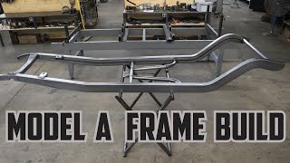 Building a Model A Hot Rod frame