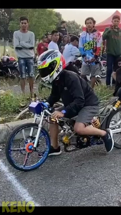 Test drive drag bike sentul city #shorts #dragbike