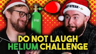 DO NOT LAUGH - Wrestling Helium Challenge
