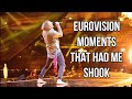 Eurovision moments that had me shook