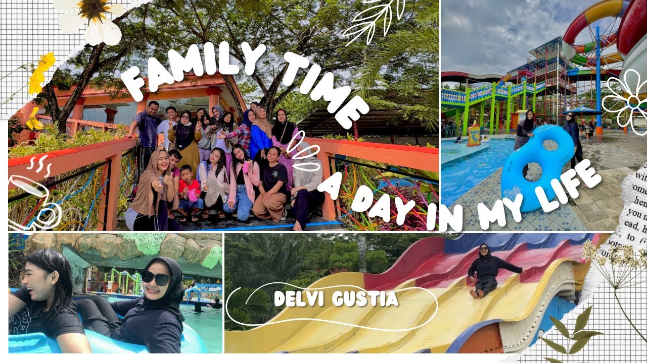 LABERSA RIAU FANTASI WATER PARK PEKANBARU ️(LIBURAN AKHIR TAHUN BERSAMA ...