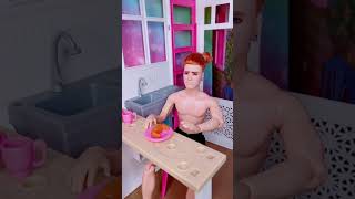 Barbie and Ken funny couple #humor #comedy #stopmotion