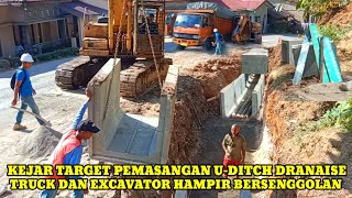 Download Lagu Kejar Target Pemasangan U-Ditch Dranaise || Truck Dan Excavator Hampir Bersenggolan  MP3 Download Lagu Kejar Target Pemasangan U-Ditch Dranaise || Truck Dan Excavator Hampir Bersenggolan  MP3