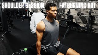 HEAVY SHOULDER WORKOUT + QUICK HIIT - Grow Your Shoulders & Lose Fat by Simon Brandon 155 views 3 years ago 11 minutes, 23 seconds