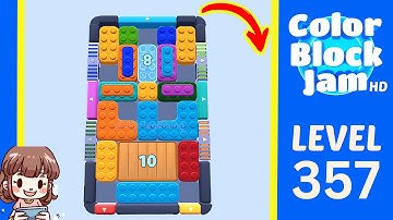 Color Block Jam Level 357 Solution Walkthrough
