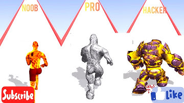 NOOB vs PRO vs HACKER l Elemental Couple l #elementalcouple#gameplay #mrgames