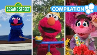 lets go outdoors with elmo friends sesame street nature compilation