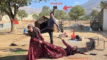 anger and brutal attack of  second witch