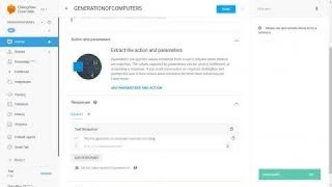How to create chatbots | Dialogueflow