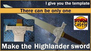 Make the Highlander Conor McLeod Broadsword - It&#39;s wicked cool!