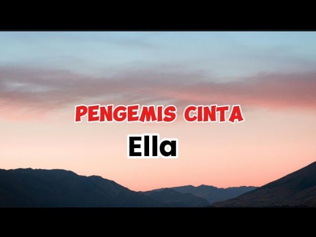 Lagu Malaysia || Ella || Pengemis Cinta - Slowrock Terbaik class=