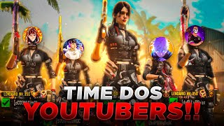 MONTAMOS O TIME DOS YOUTUBERS PRA JOGAR O MUNDIAL DE COD MOBILE!