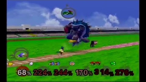 Super Smash Bros Melee Debug Menu Fun - 6-Players Gameplay #2 - ( 12/18/2015 )