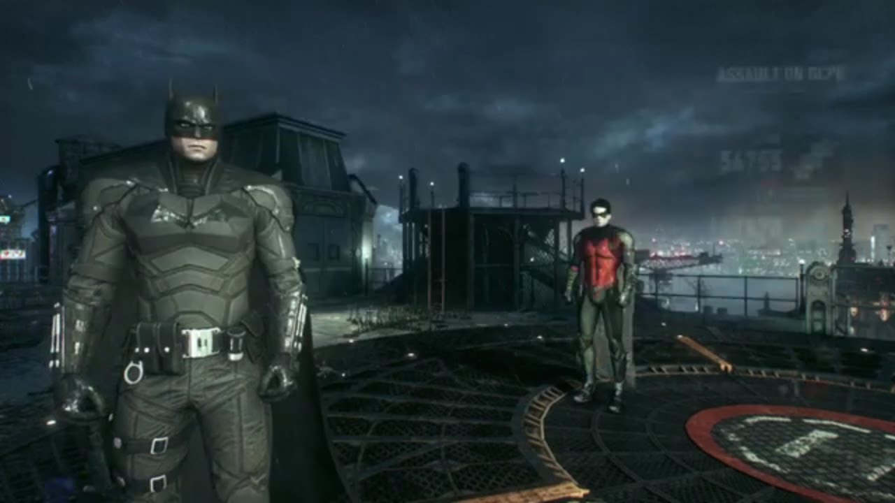 Gcpd Rooftop Batman Arkham Knight The Batman 2022 In AR Challenge GCPD Rooftop - YouTube