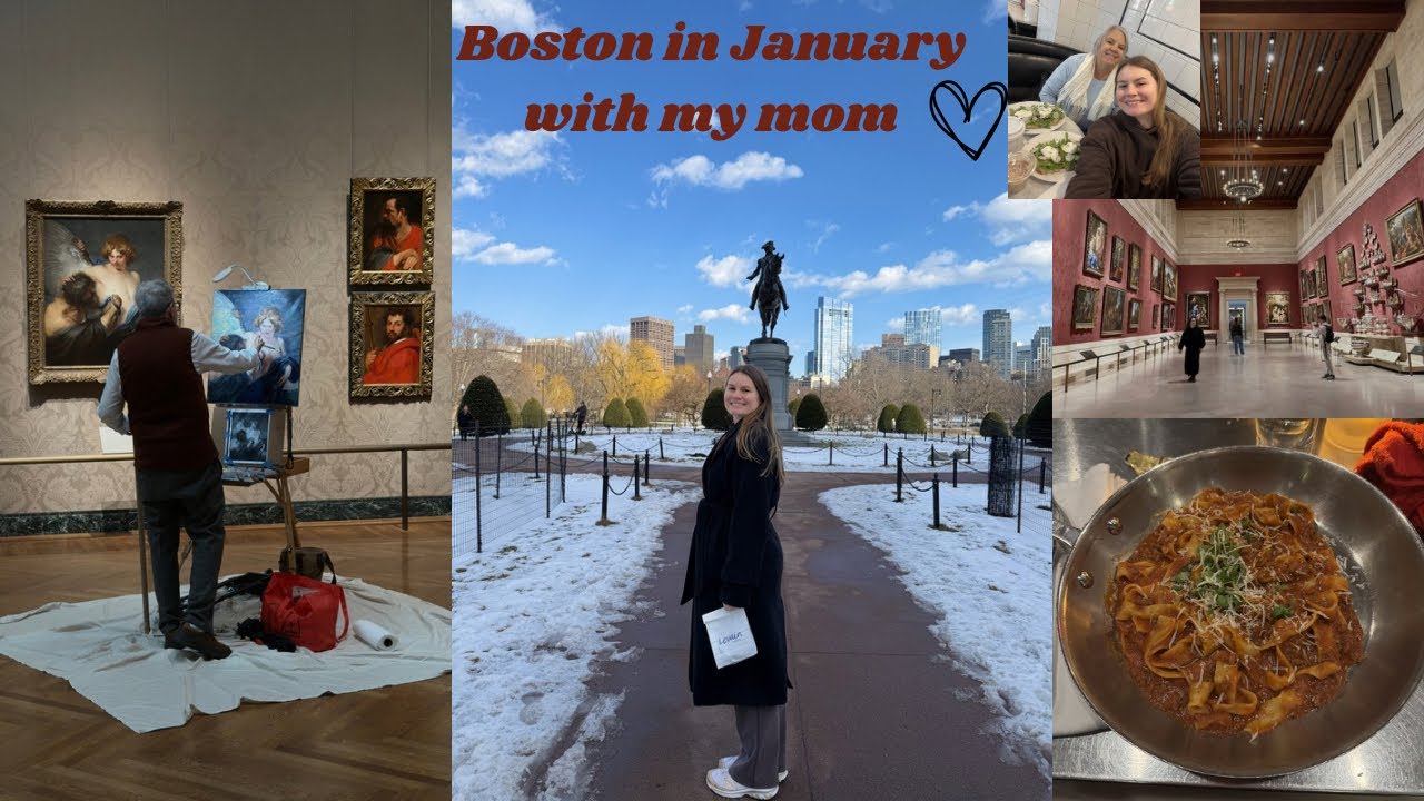 Boston in January | girls trip with my mom
