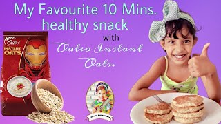 My Favourite 10 Mins. healthy snack from oats. ?