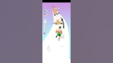 Muscle rush - all level gameplay walkthrough android and ios offline games #shorts