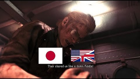 Metal Gear Solid V:  They played us like a damn fiddle! /English and Japanese Dubs)