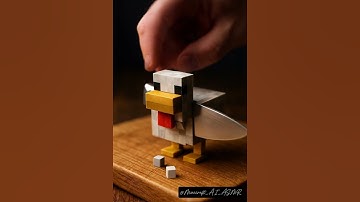 Duck #ai #asmr #minecraft #relaxing #satisfying #knifeskills #character