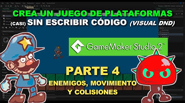 Tu propio JUEGO de PLATAFORMAS sin código con GameMaker- Parte 4