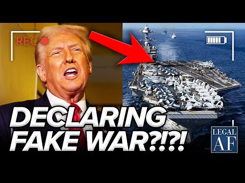 Trump's FAKE WAR COLLAPSES as He MOBILIZES MILITARY